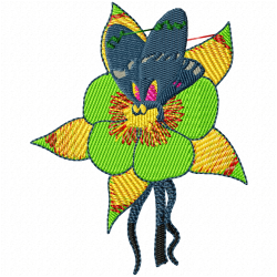 Butterfly Embroidery Design 10